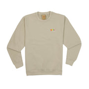 Adult Crew Sweatshirt Natural Stone