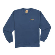 Adult Crew Sweatshirt Indigo