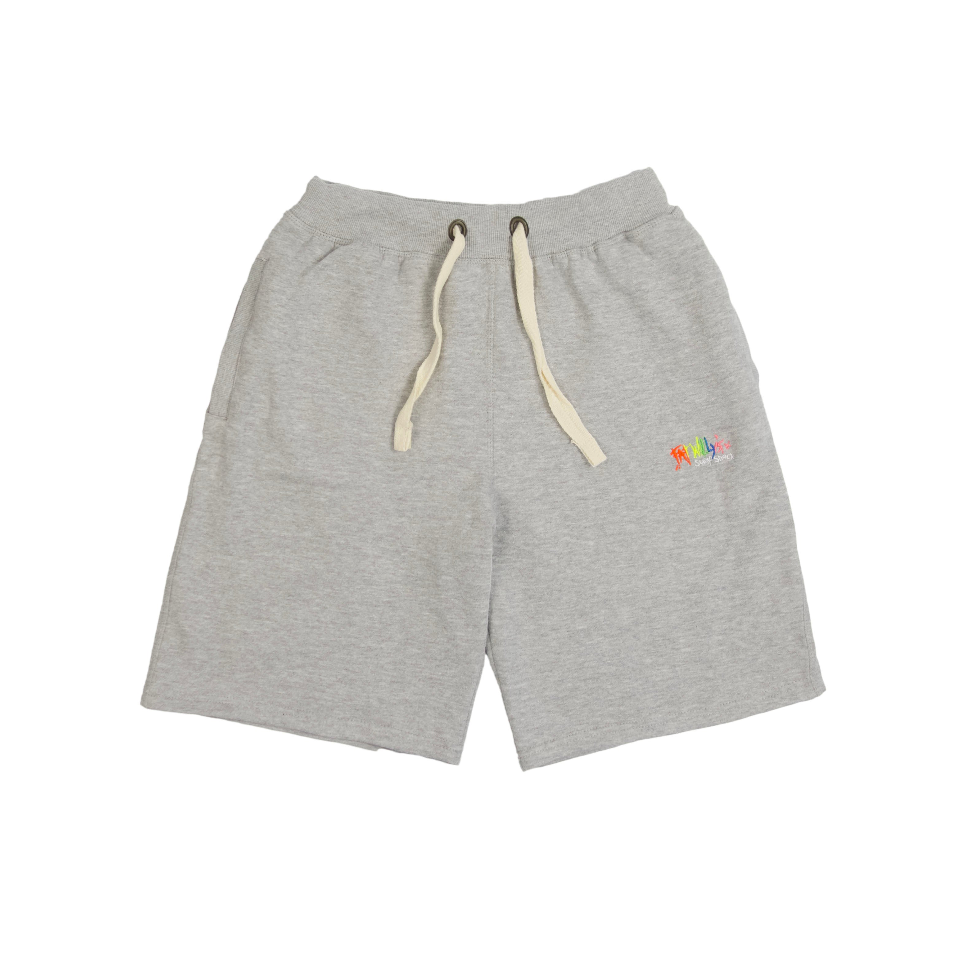 Adult Shorts Grey – Fat Willy's Surf Shack