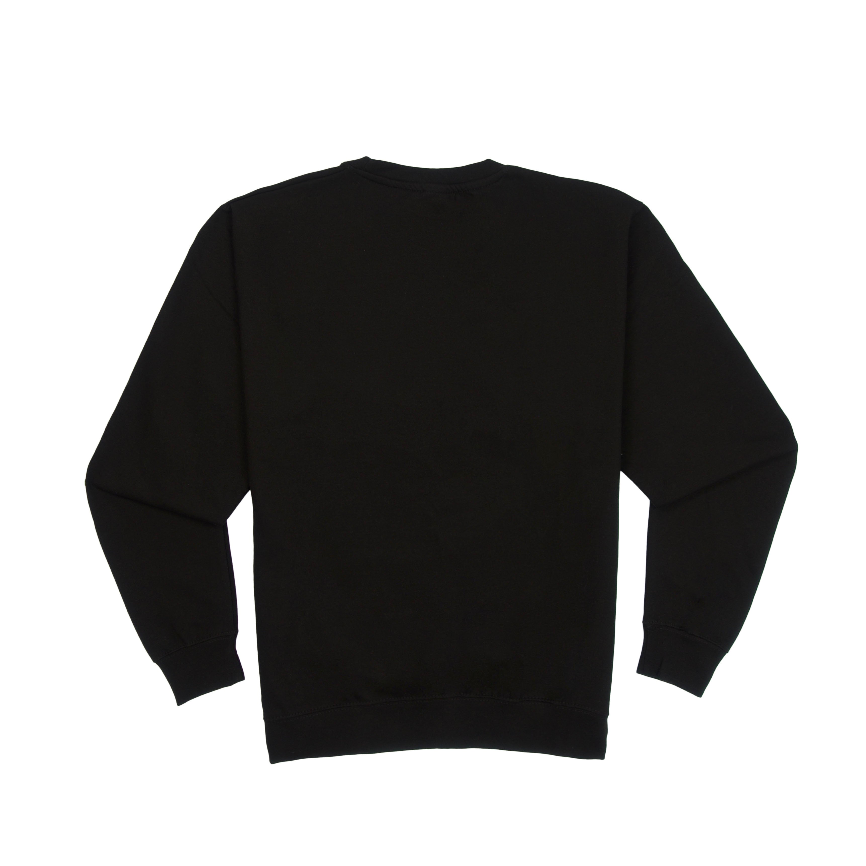 Adult Crew Sweatshirt Black