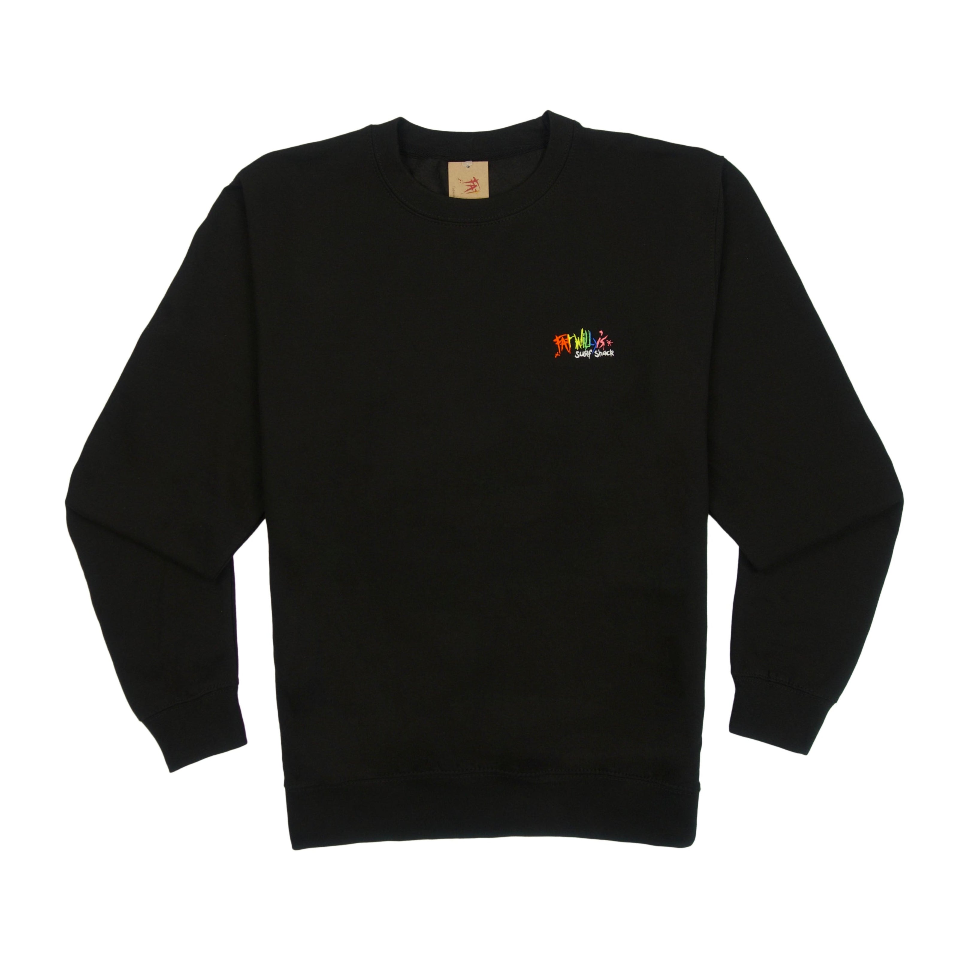 Adult Crew Sweatshirt Black