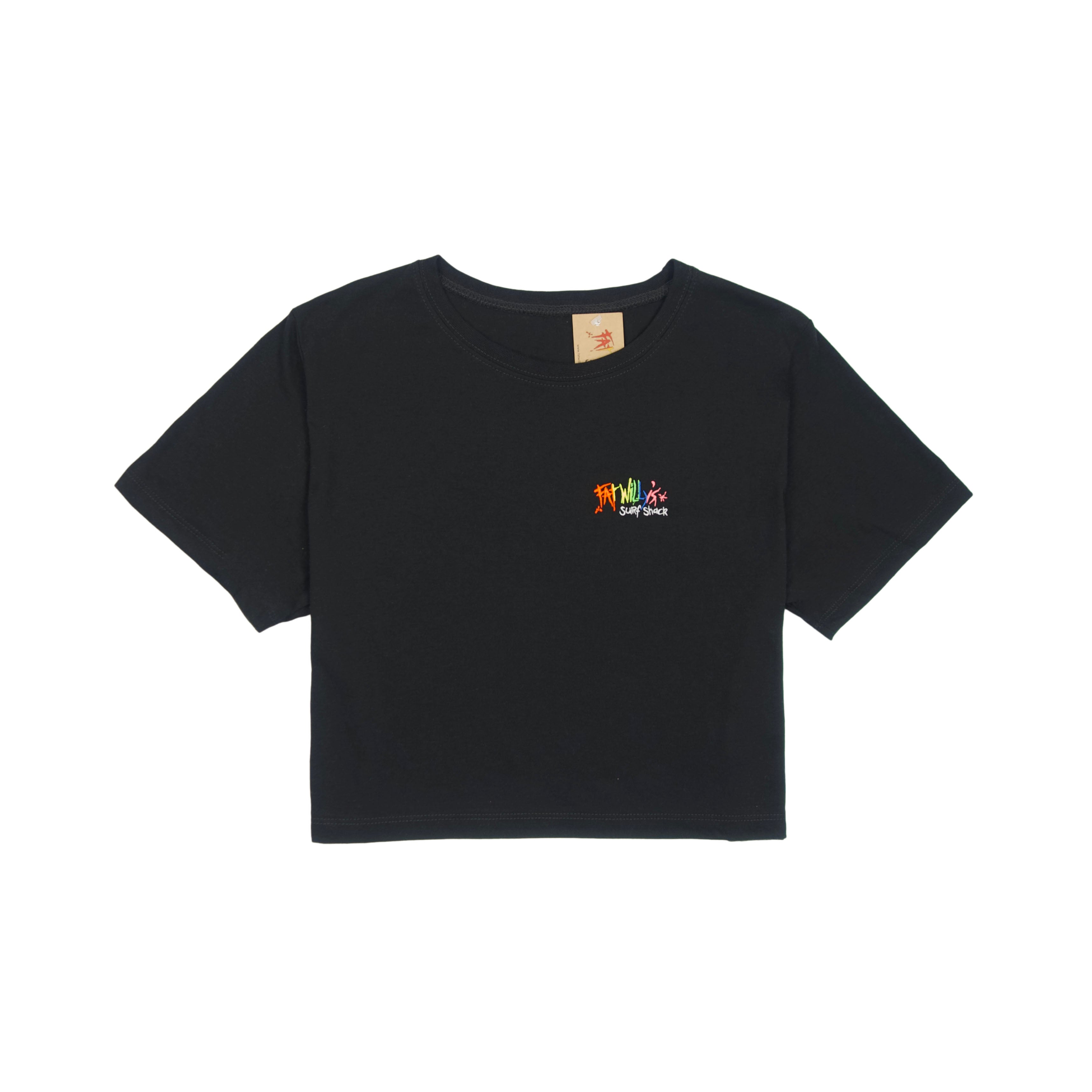 Cropped Tee Black