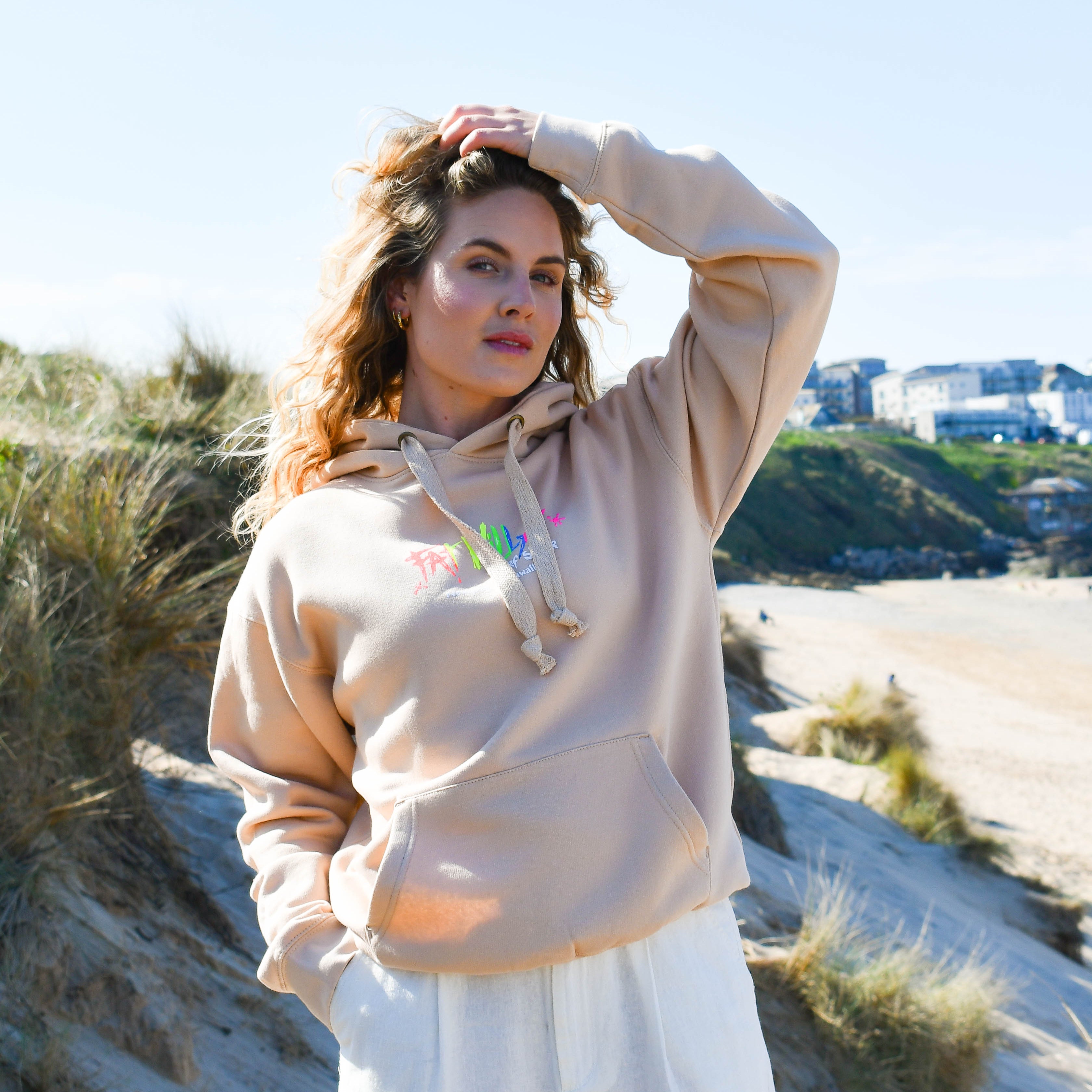 Champagne Hoodie | Fat Willy's Surf Shack Newquay Cornwall – Fat