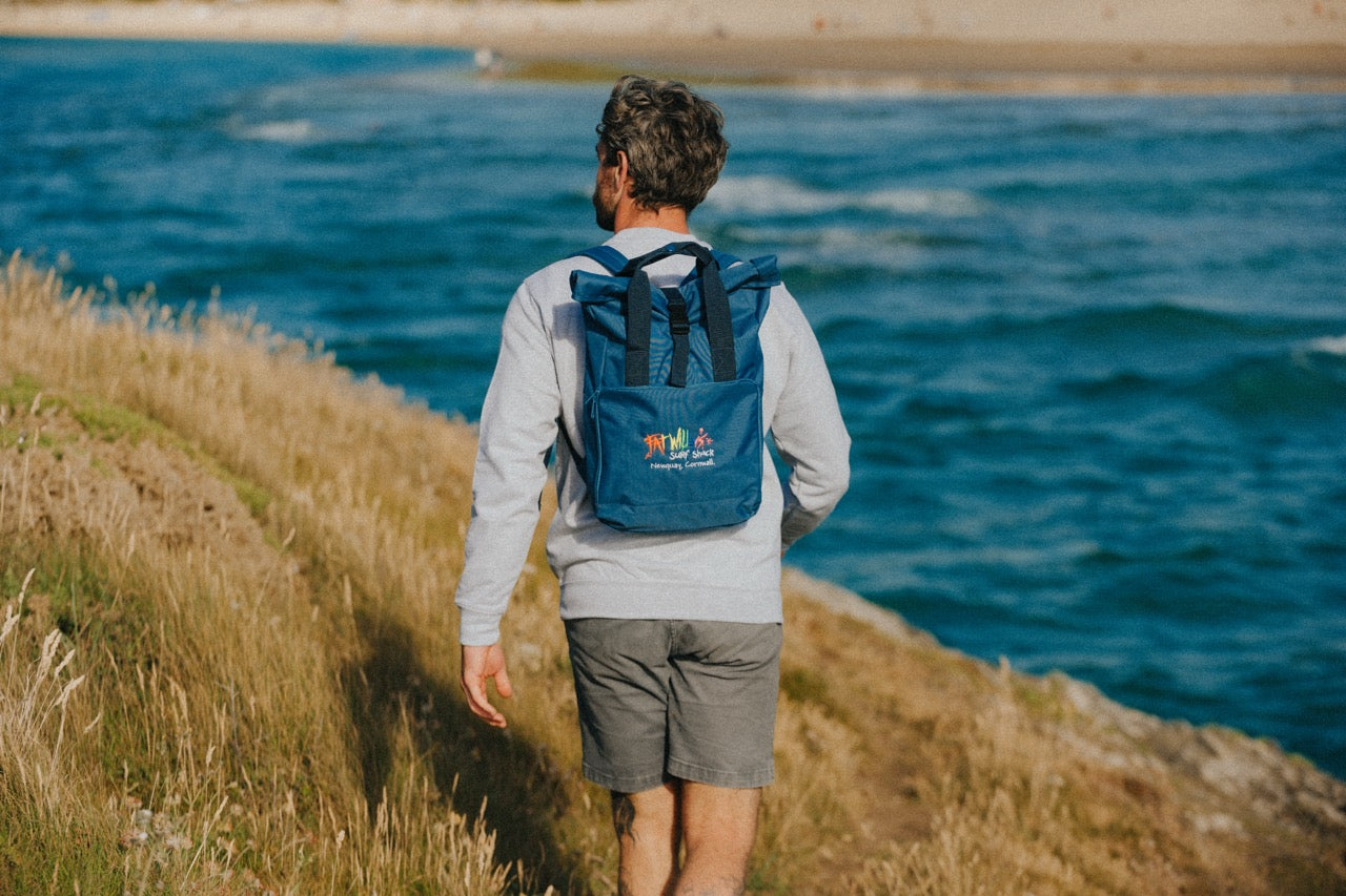 Sapphire Blue T-Shirt | Fat Willy's Surf Shack Newquay Cornwall