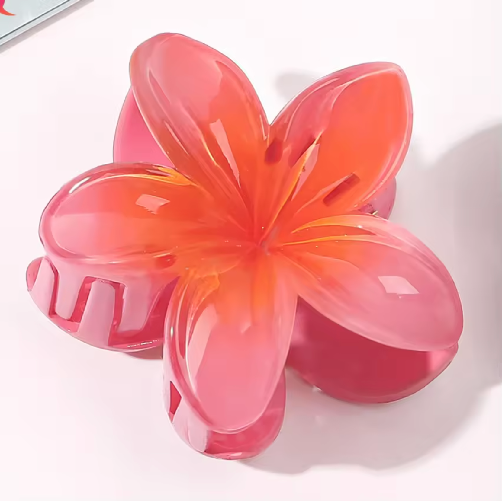 Flower Claw Clip