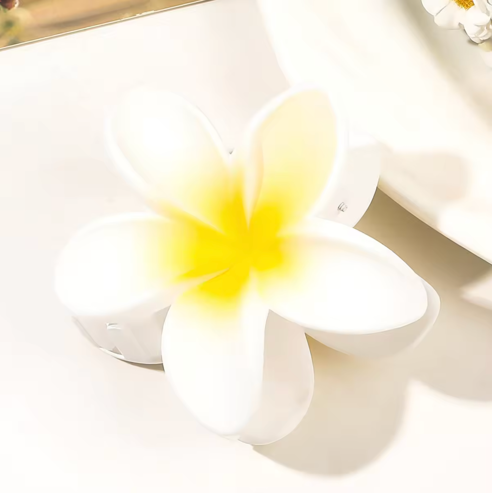 Flower Claw Clip