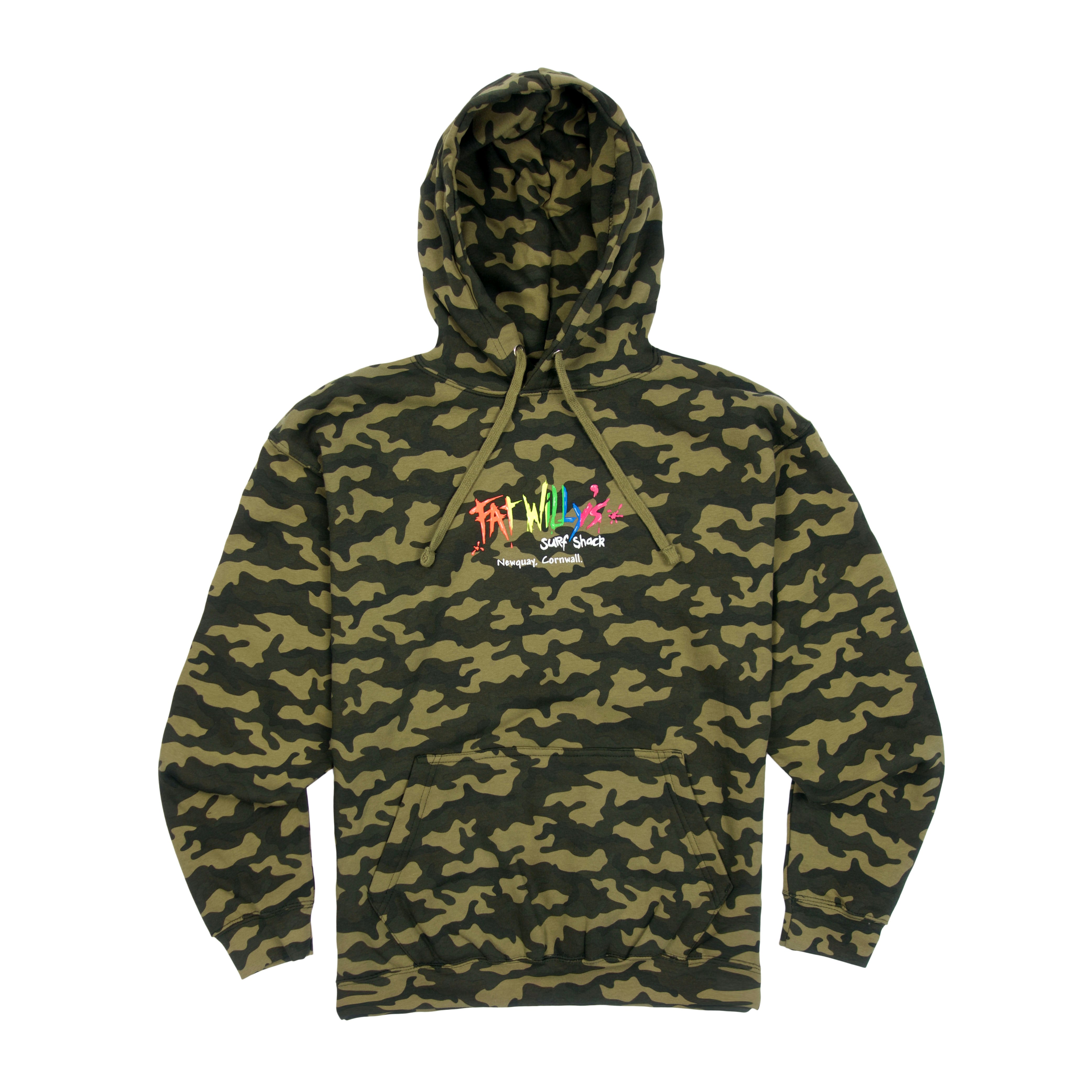 sail multi camo hoodie