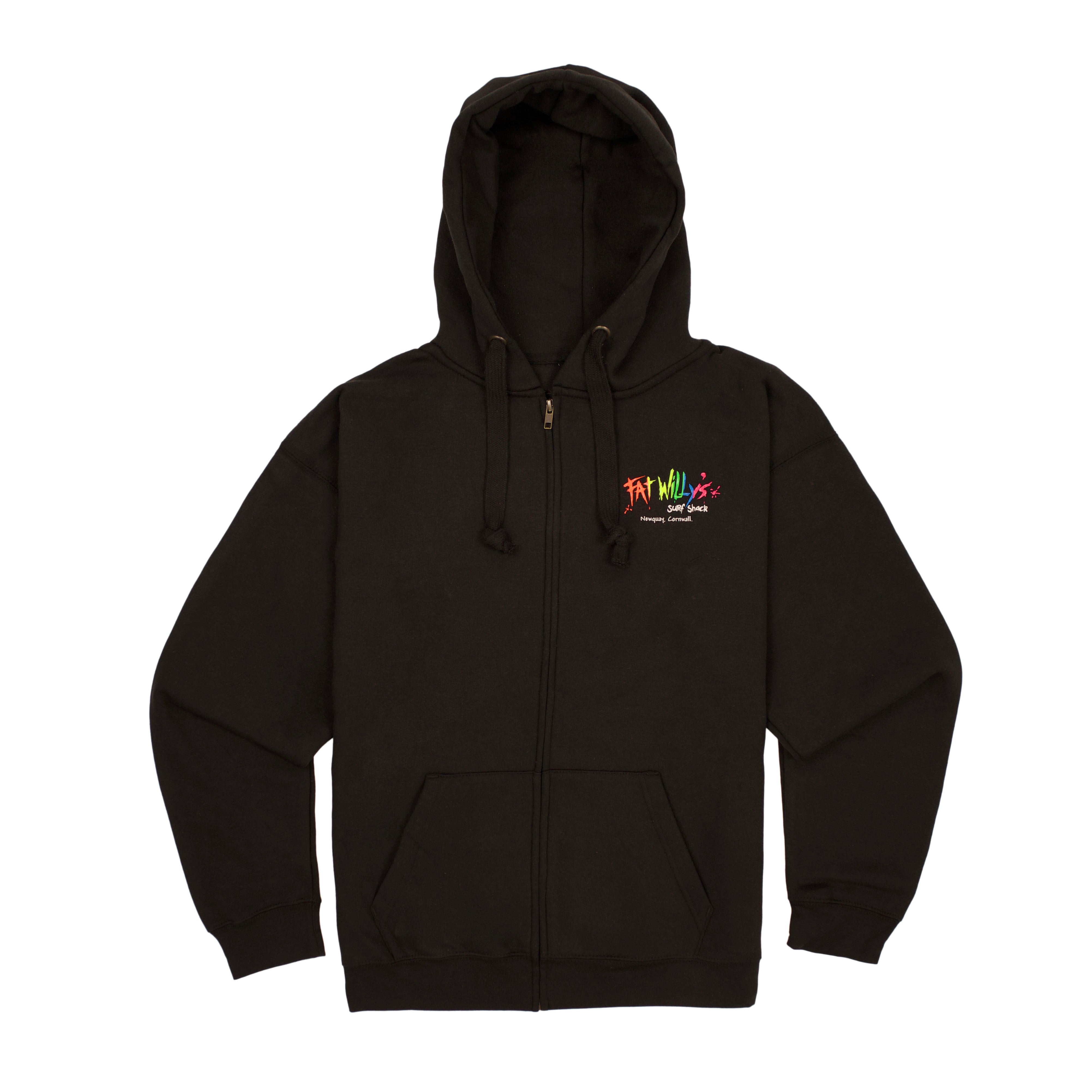 Adult Zip Hoodie Black