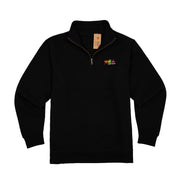 Adult Quarter Zip Black