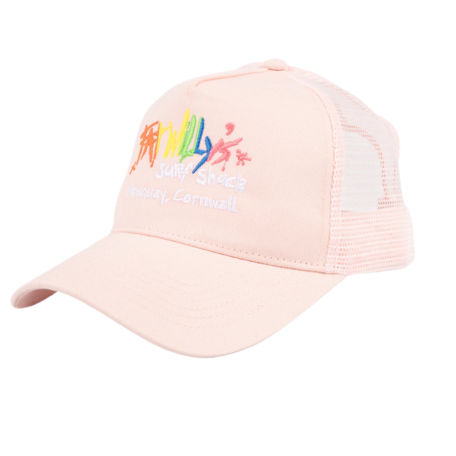 Baby Pink Adult Trucker Cap