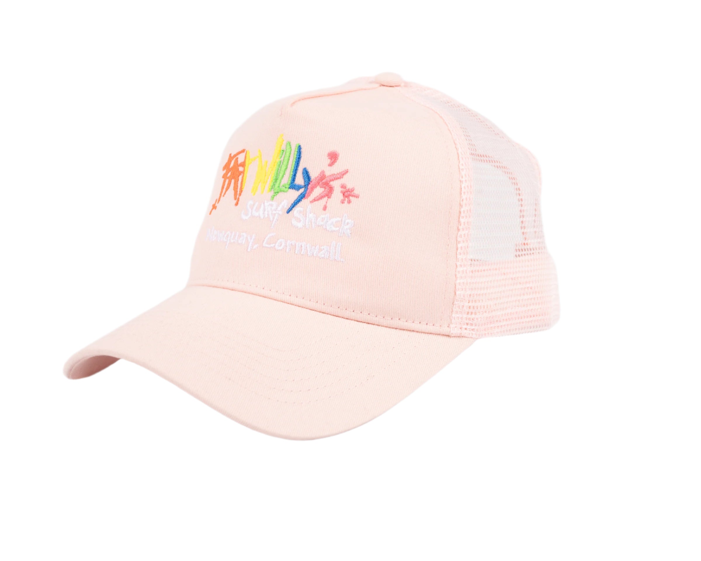 Baby Pink Adult Trucker Cap