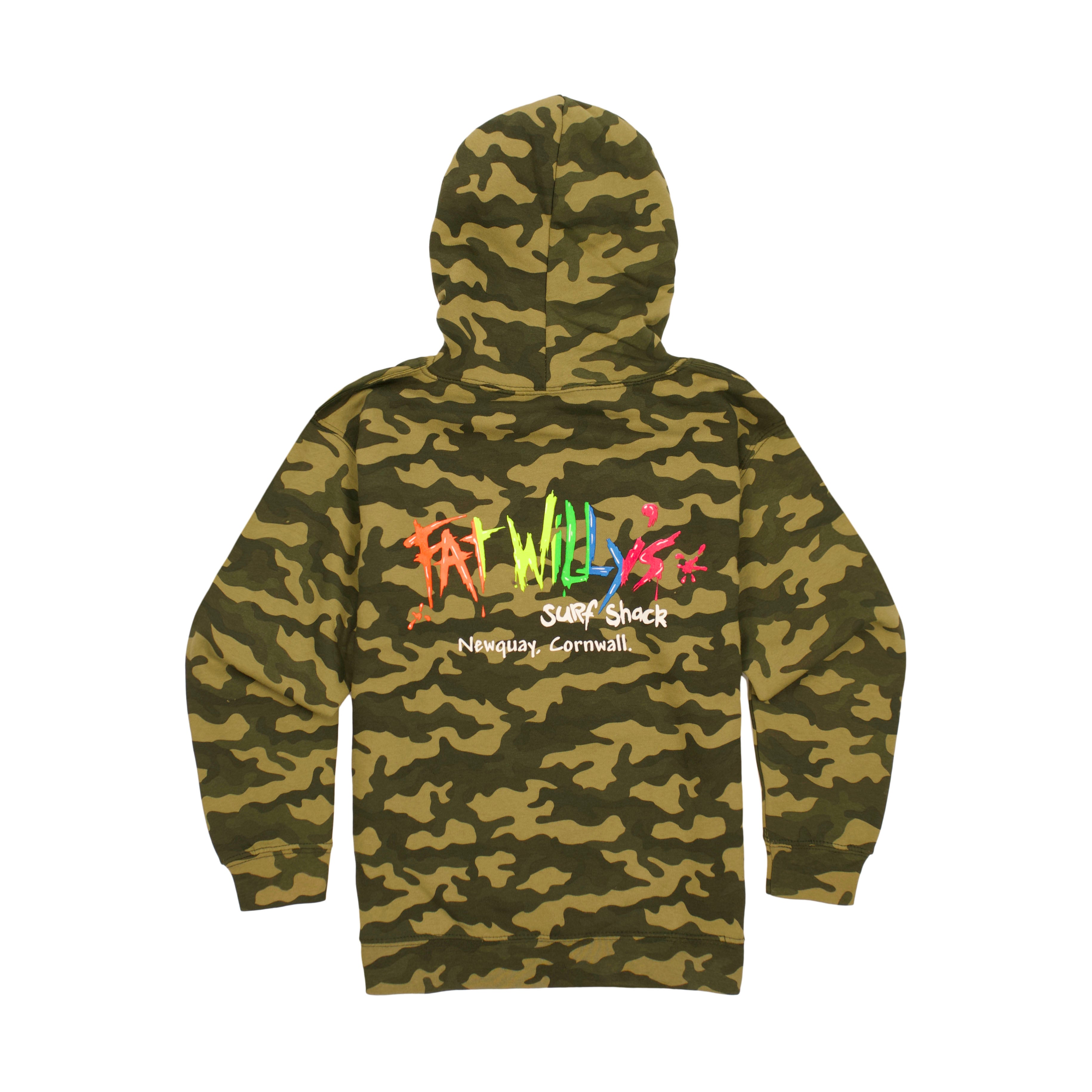 Kids Hood Camo