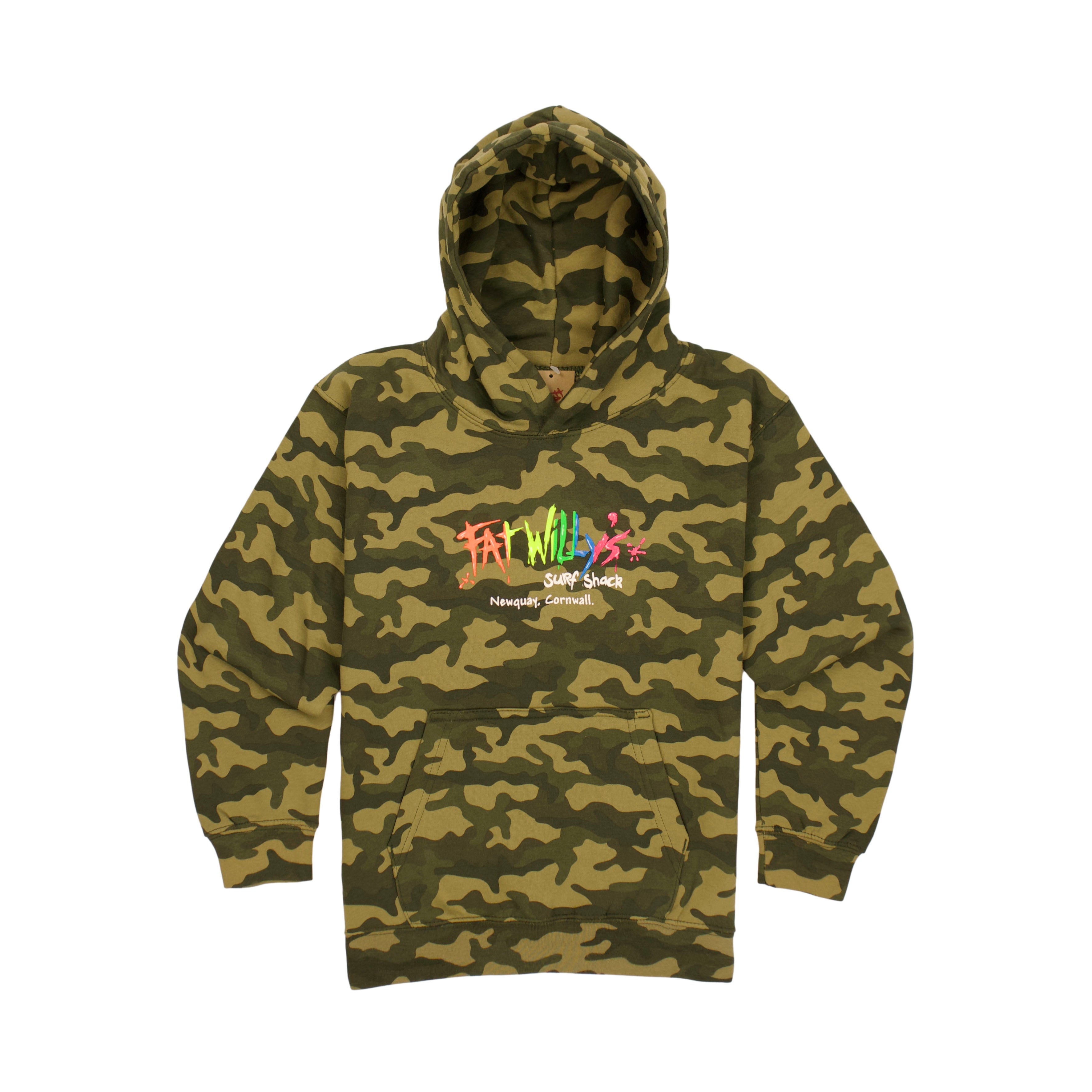 Kids Hood Camo