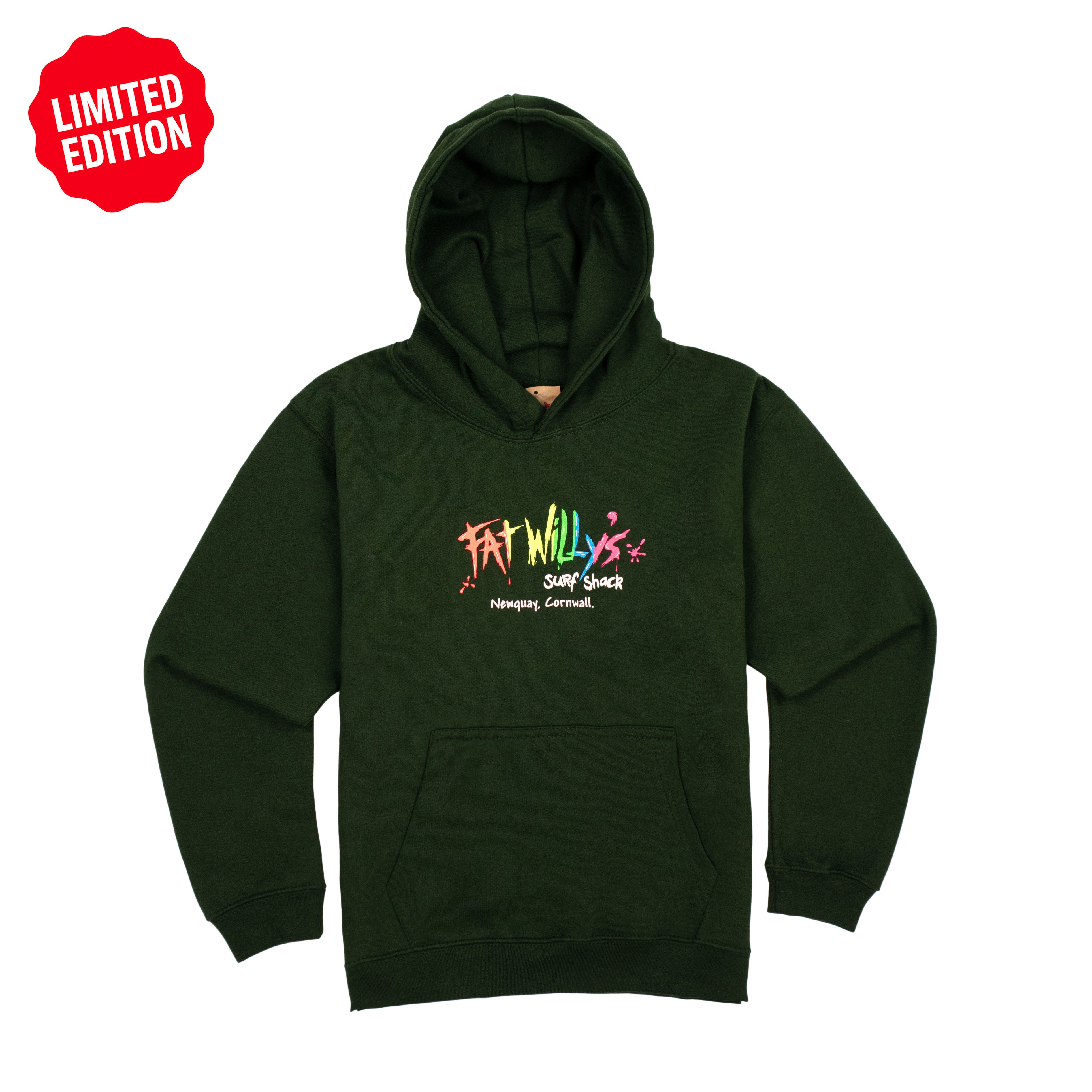 Kids Hood Forest Green (Christmas Exclusive)
