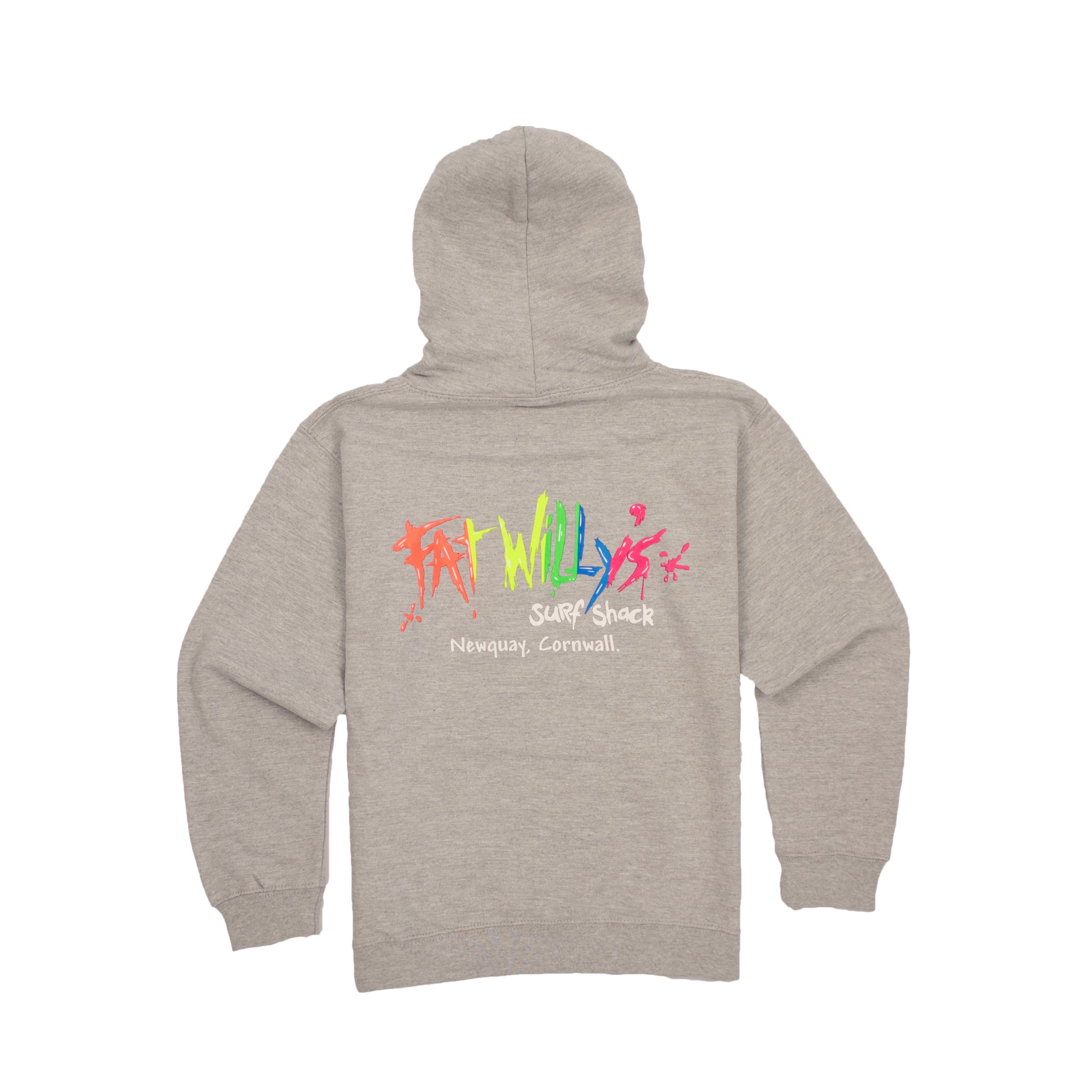 Kids Hood Grey