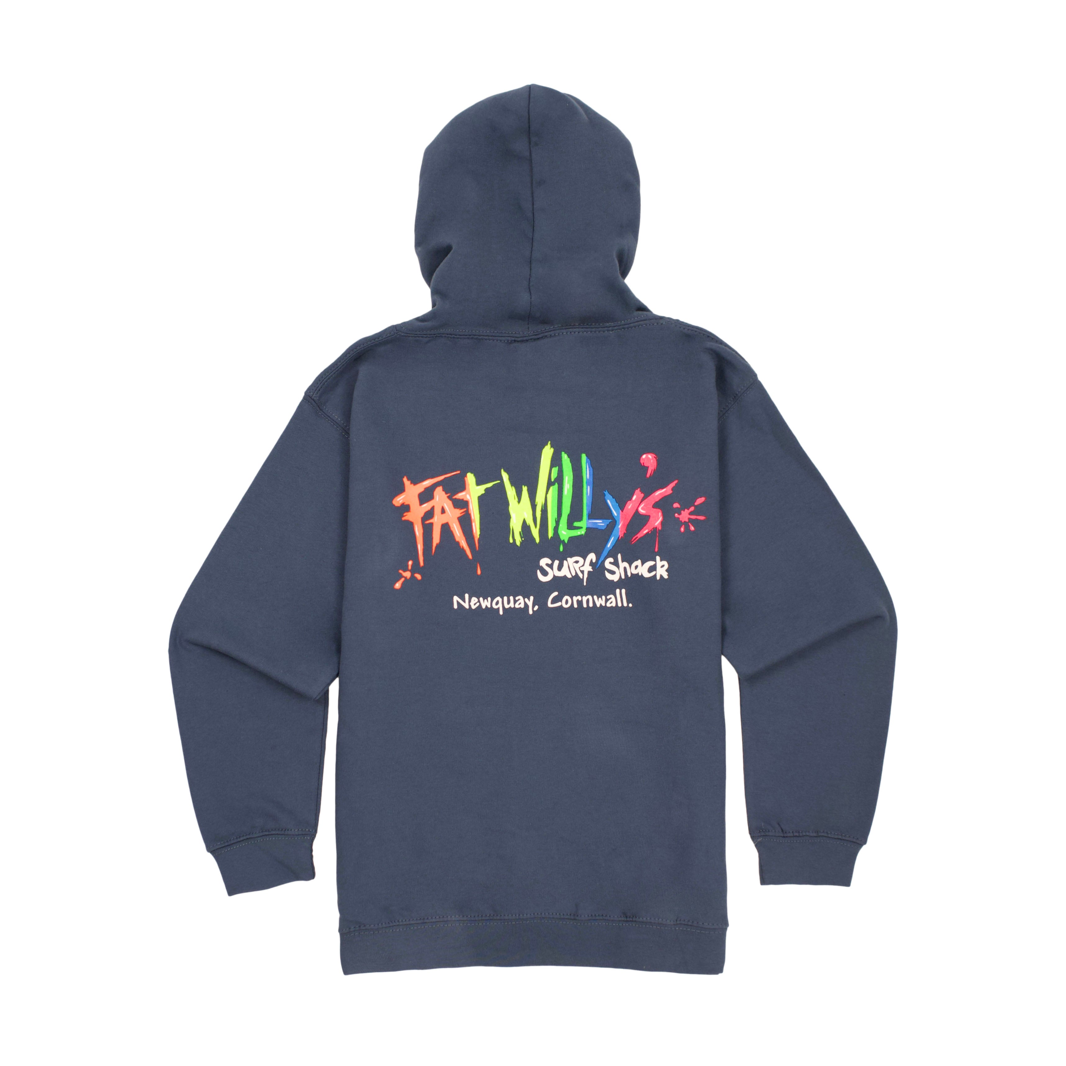 Kids Hood Indigo