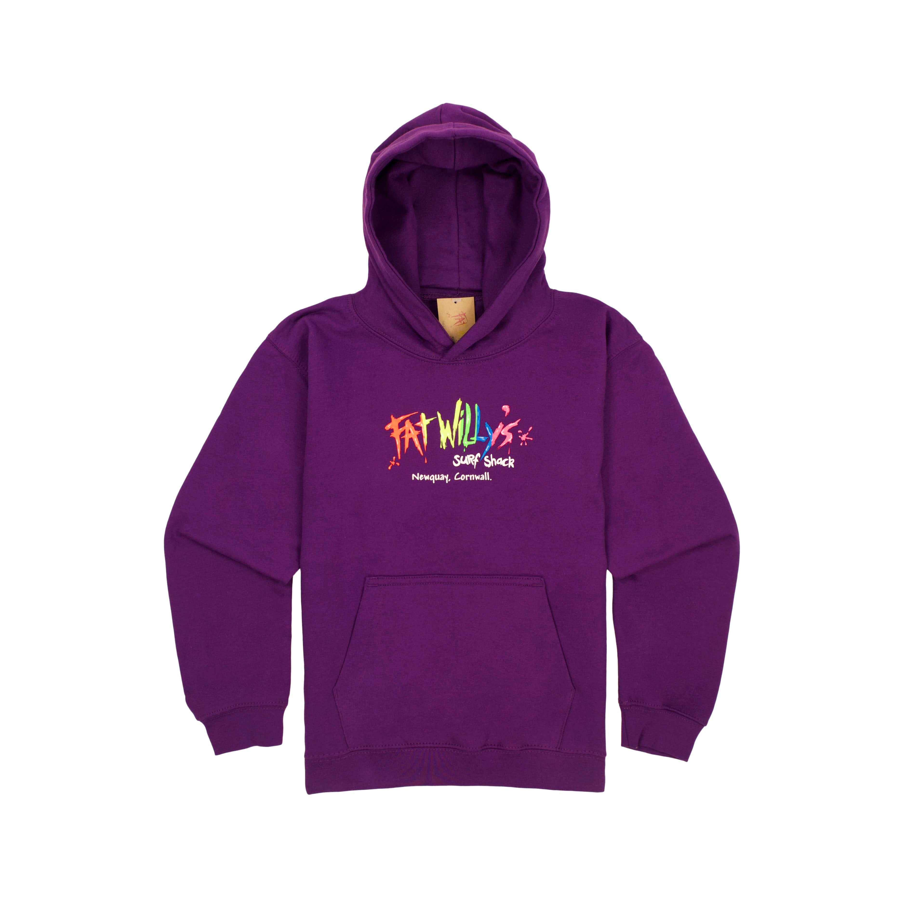 Kids Hood Purple