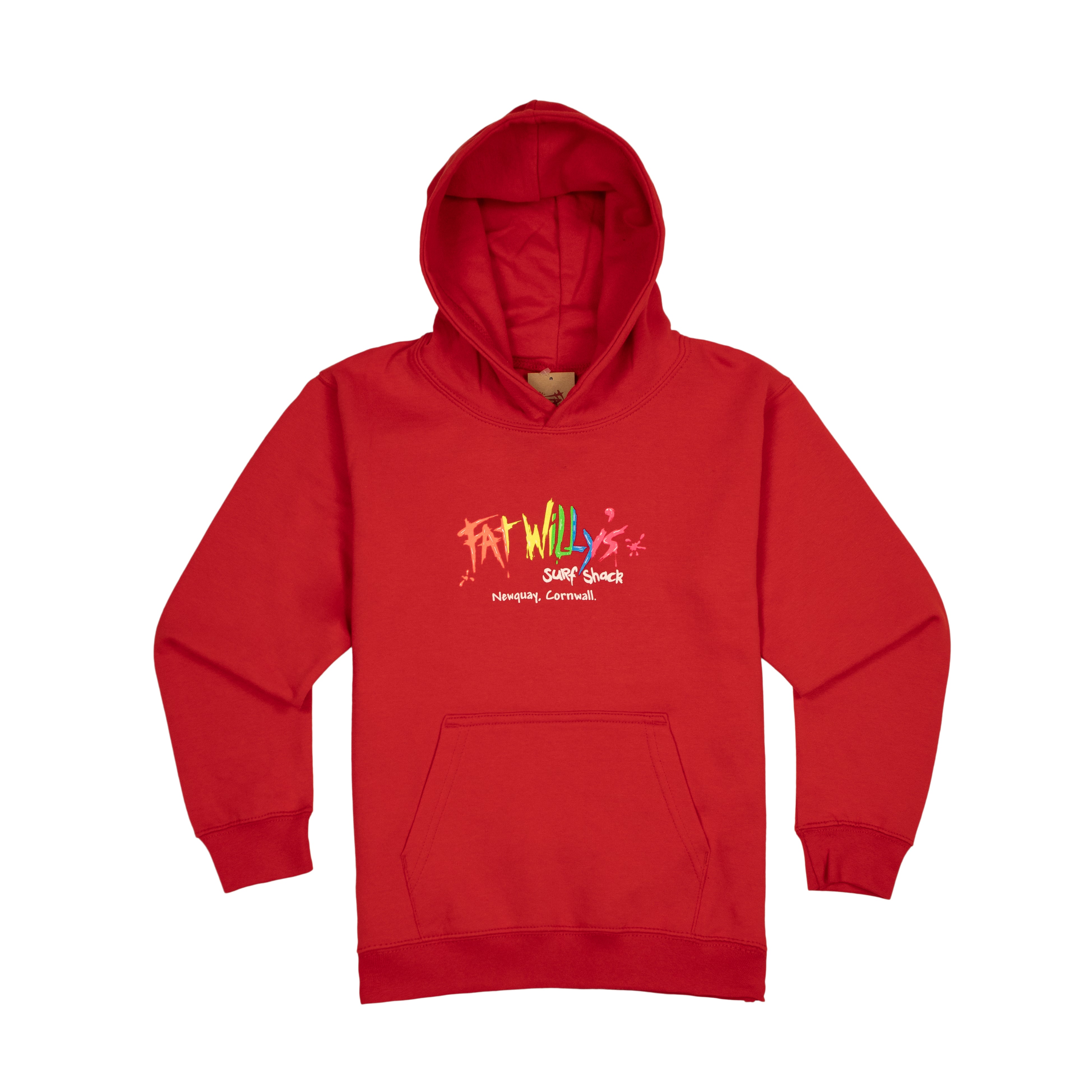 Kids Hood Red
