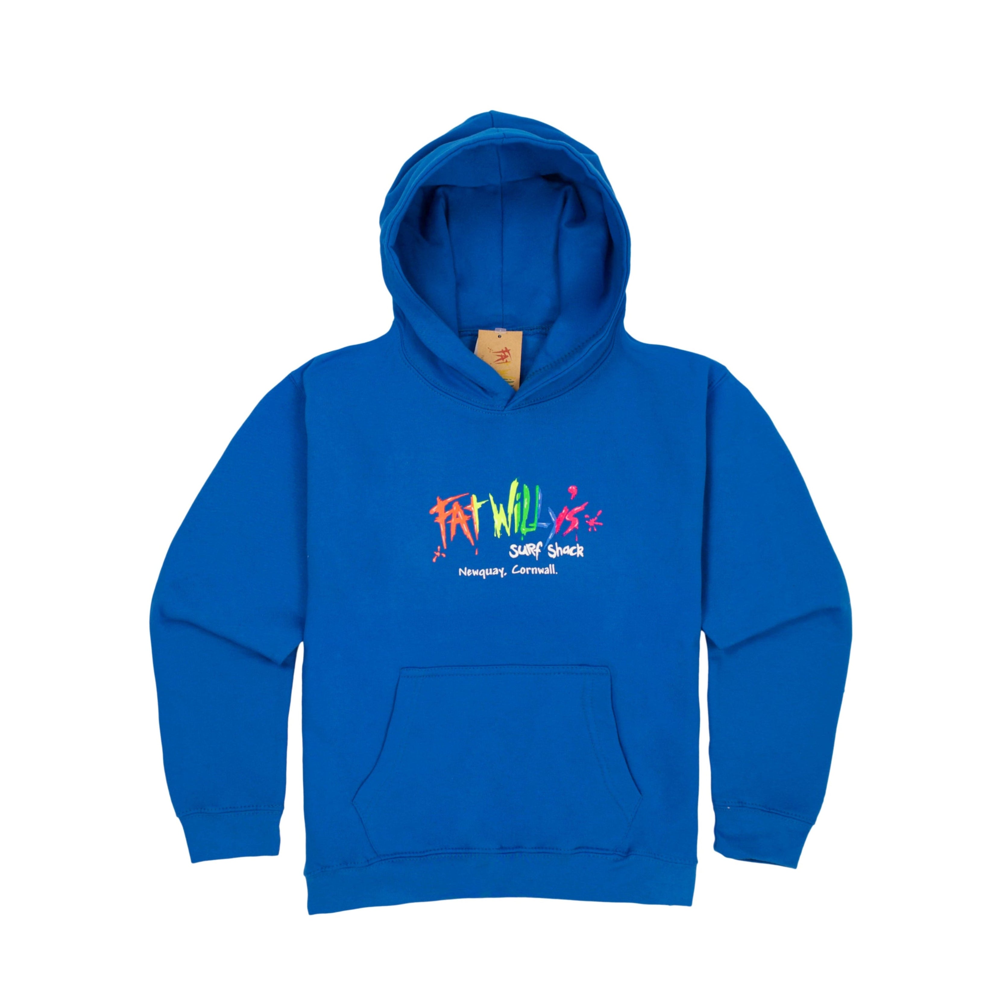 Kids Hood Sapphire Blue
