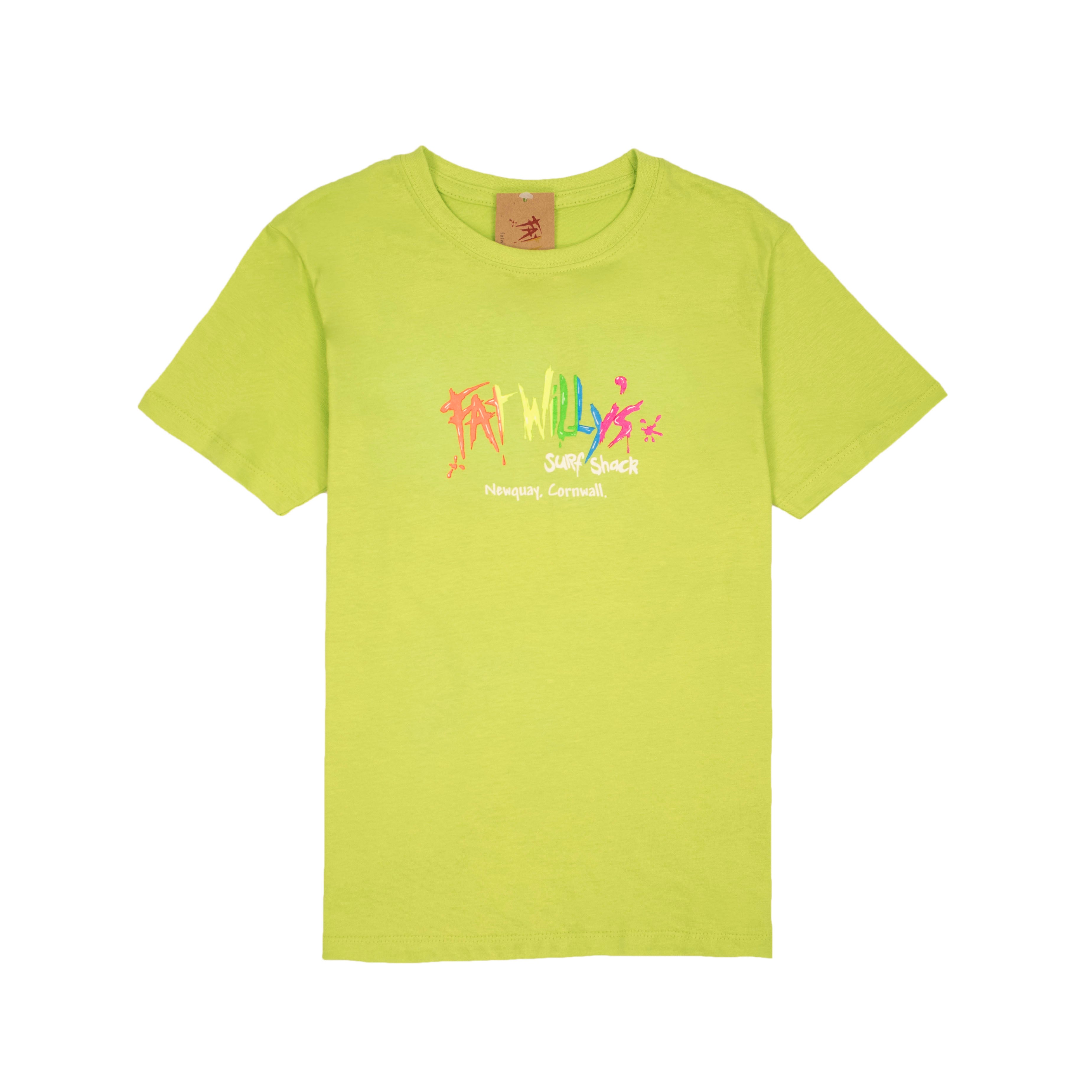 Kids Tee Apple Green