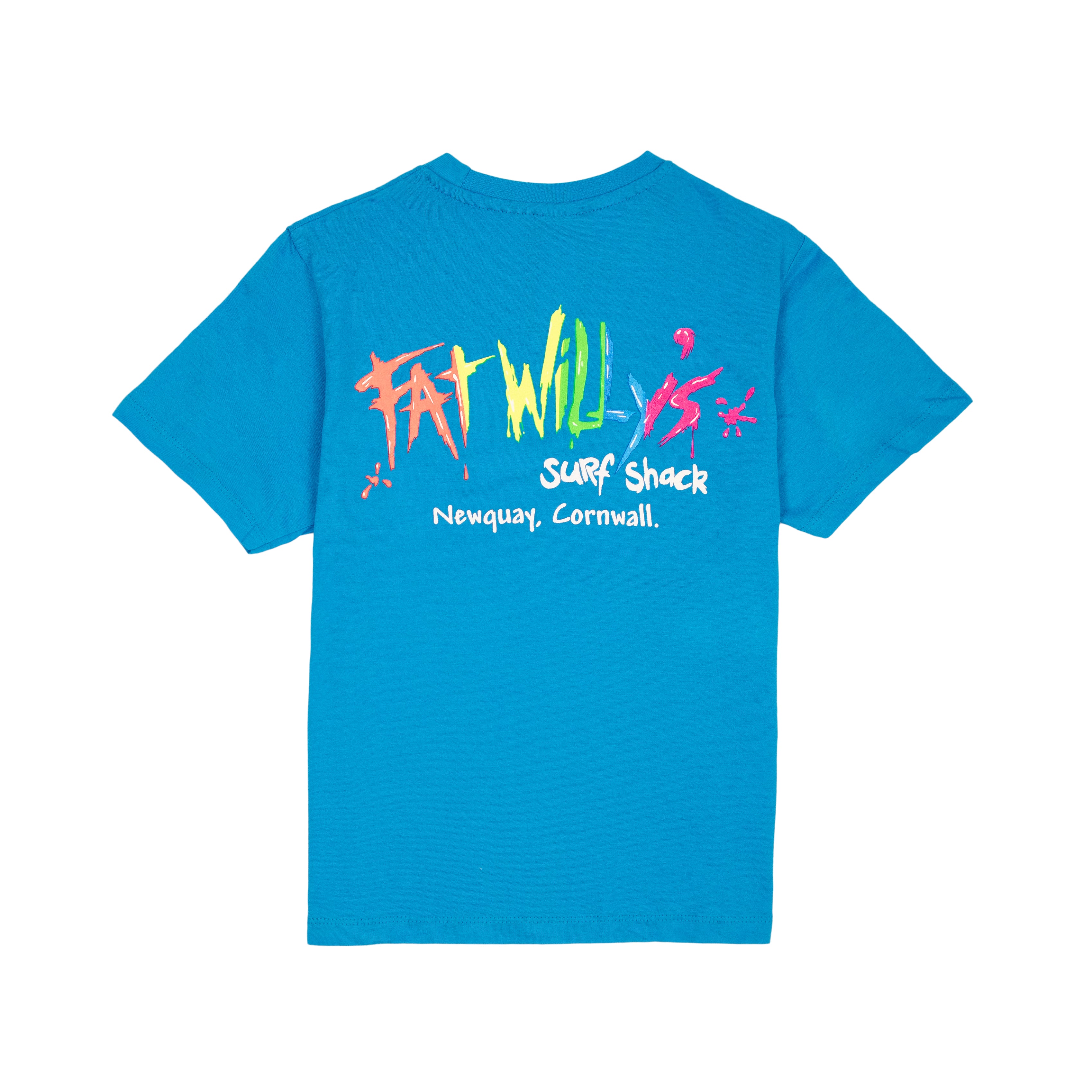 Kids Tee Aqua Blue