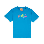 Kids Tee Aqua Blue