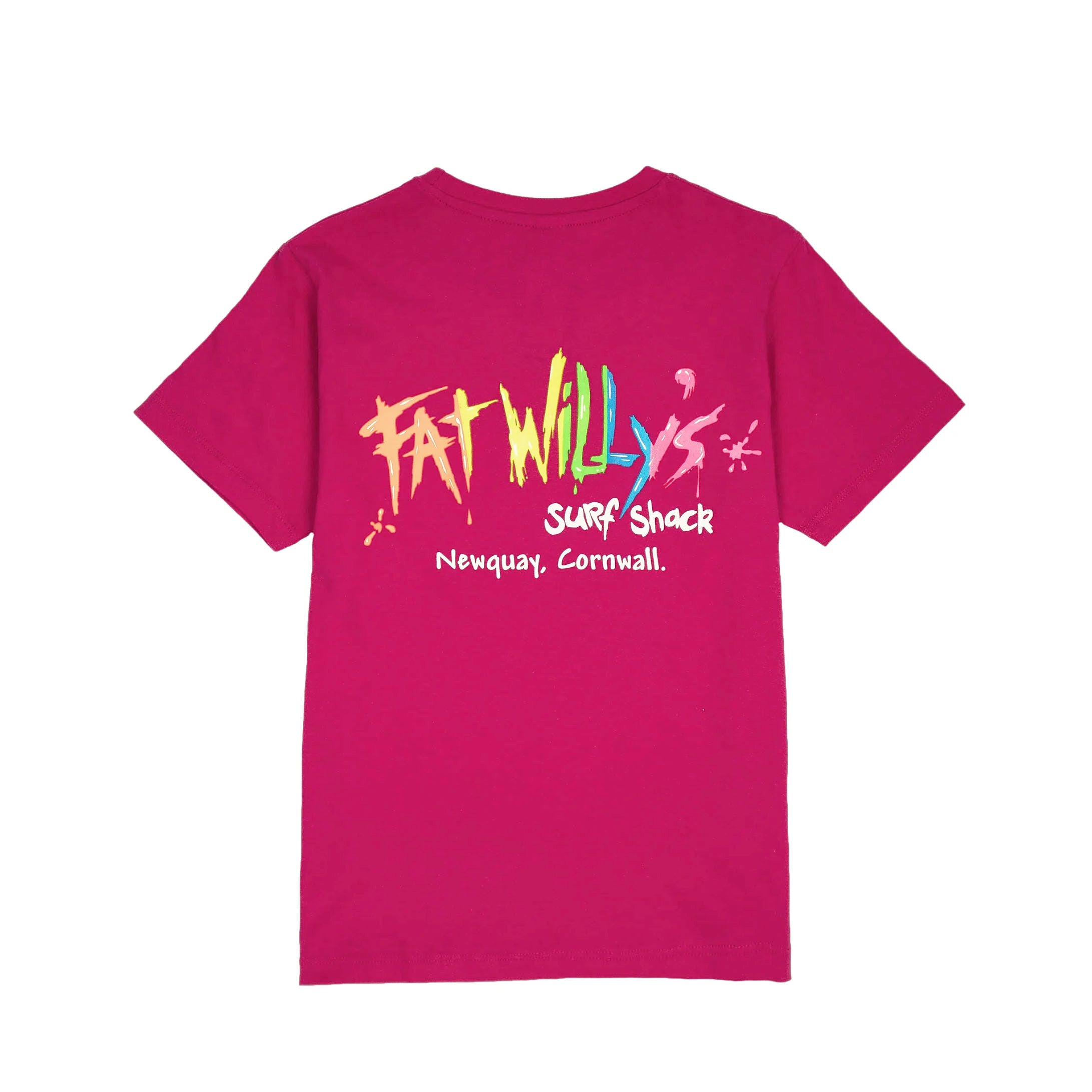 Kids Tee Fuchsia Pink