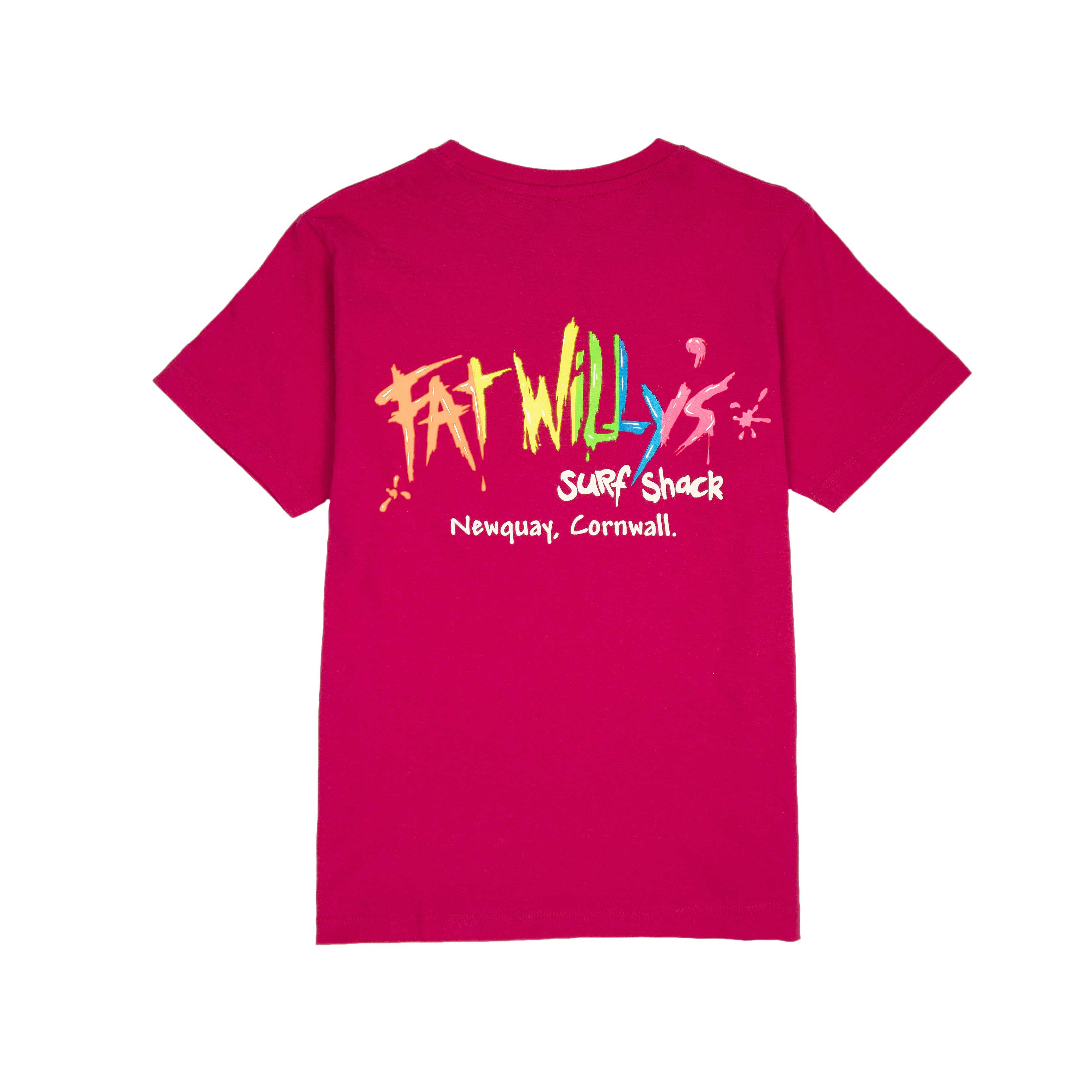 Kids Tee Fuchsia Pink