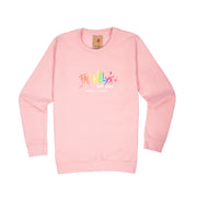 Kids Sweatshirt Baby Pink