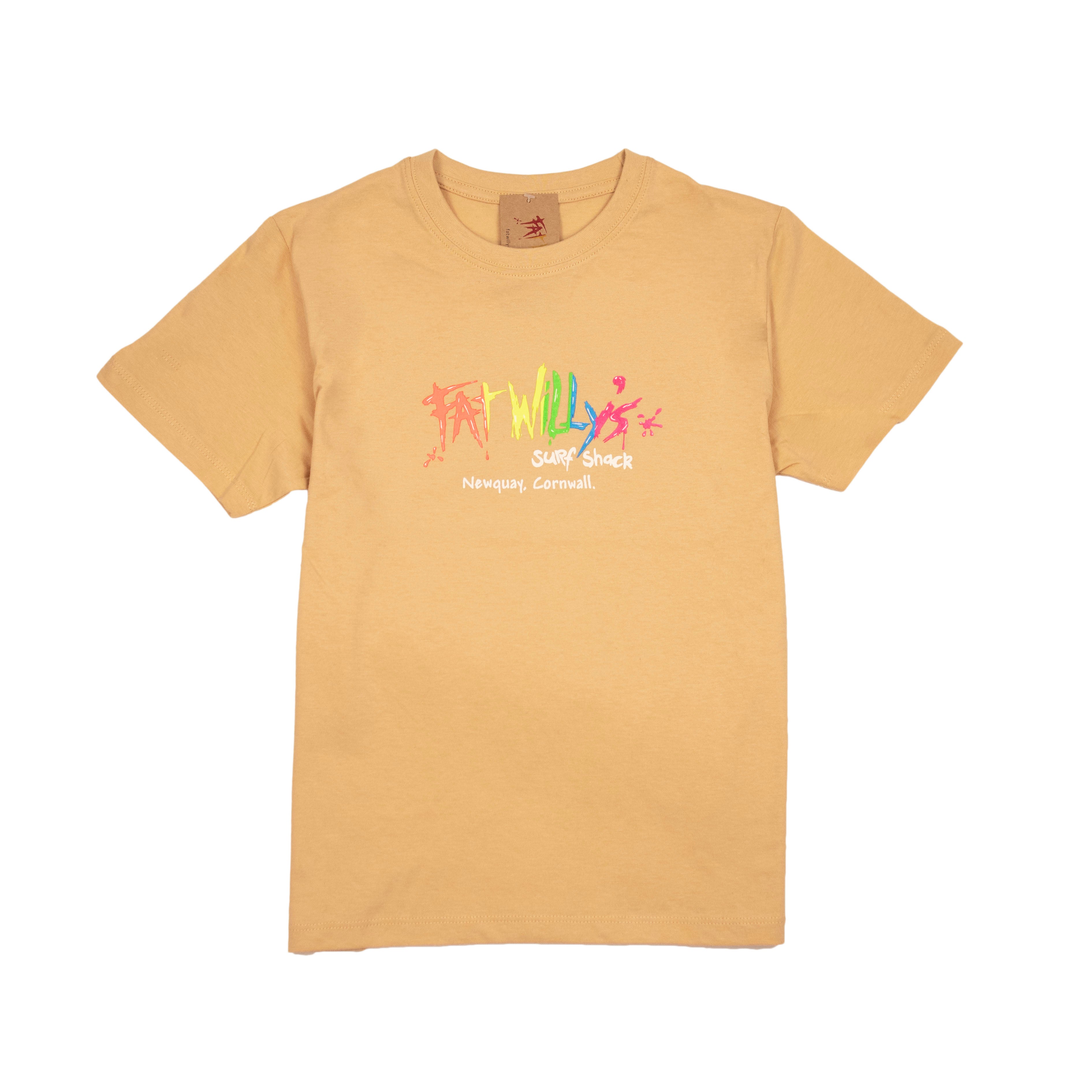 Kids Tee Caramel