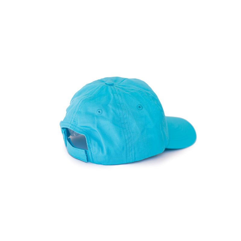 Fat Willy's Surf Shack Newquay Kids cap hat in turquoise blue