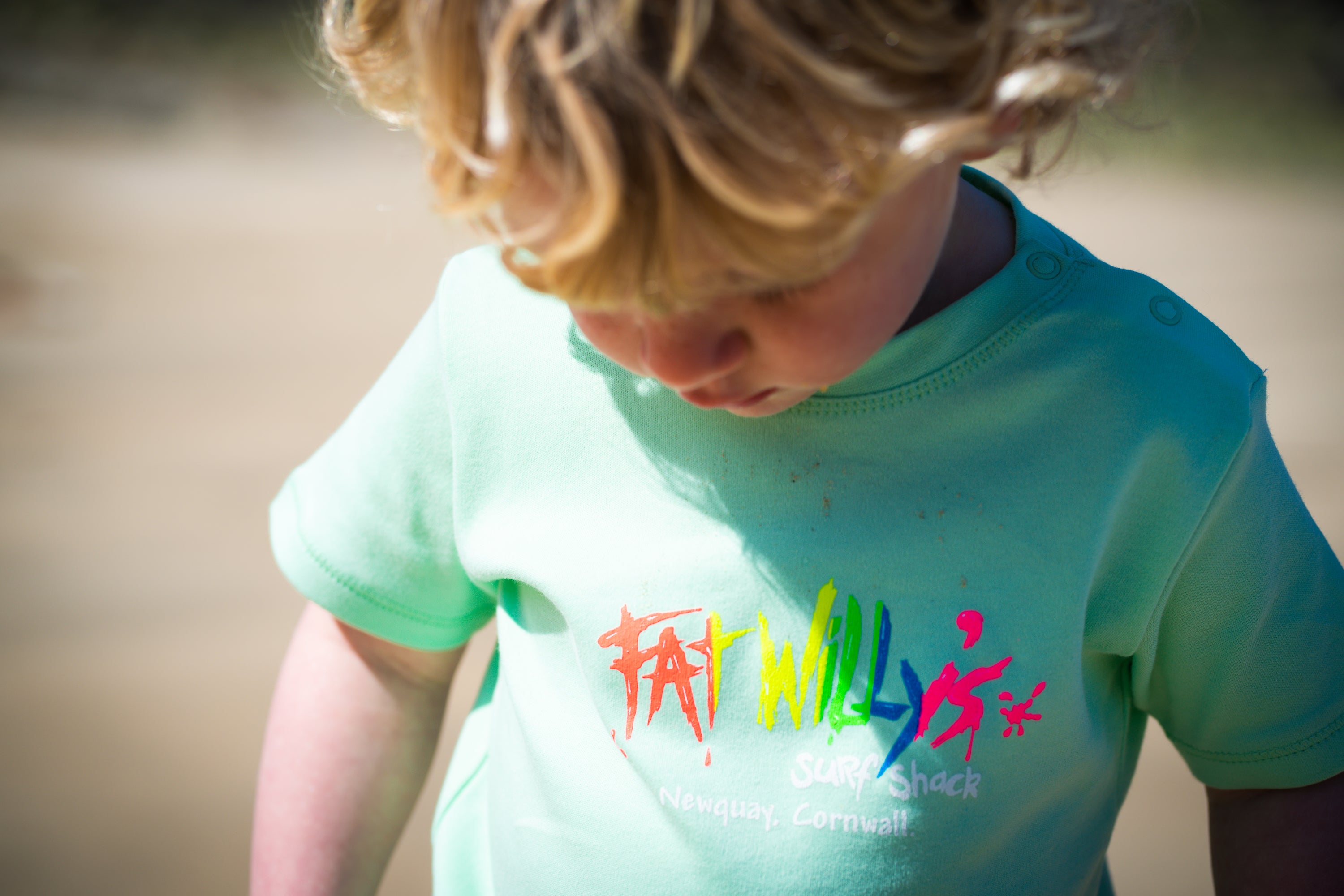 Fat Willy's Newquay toddler t-shirt in mint green