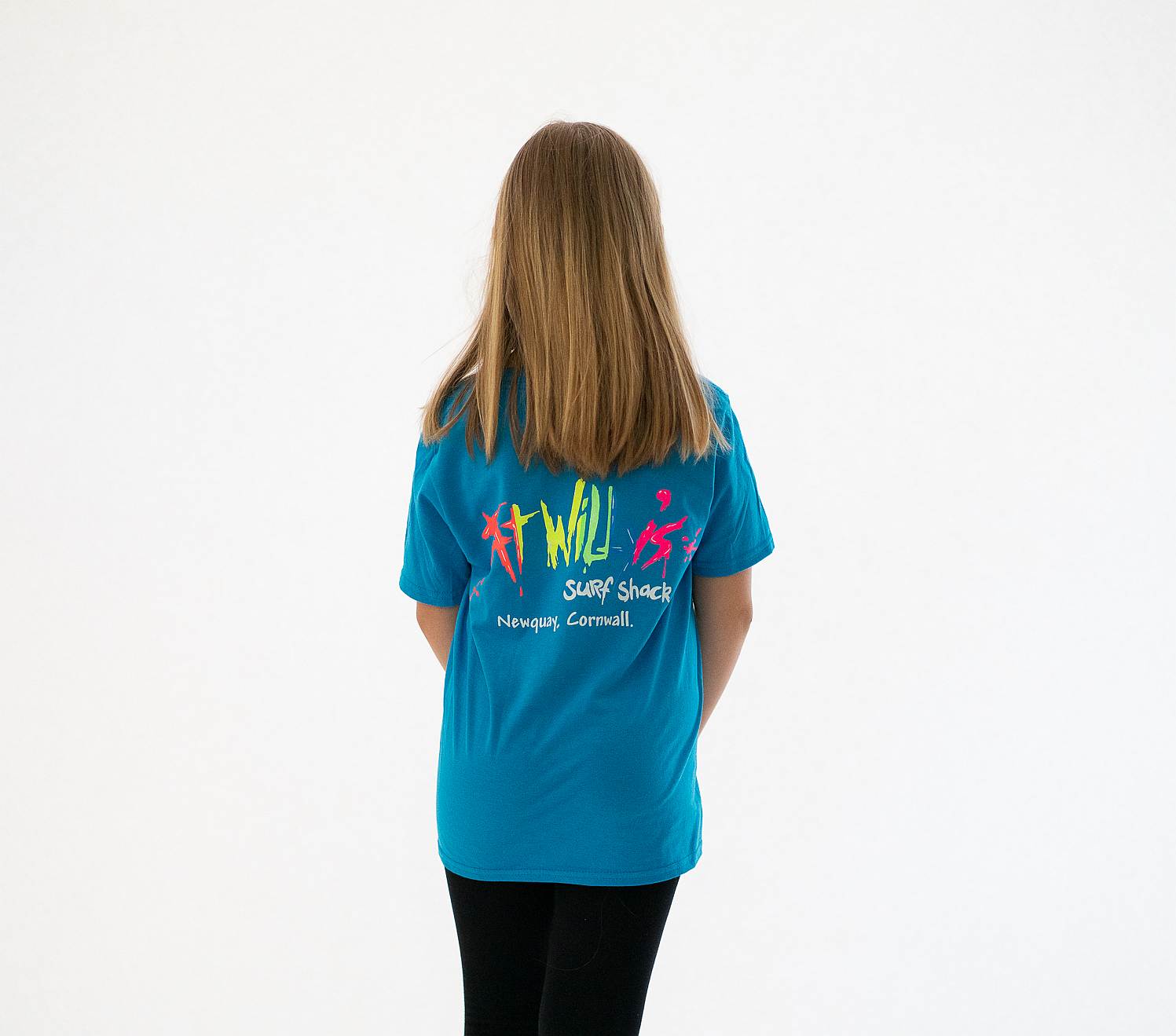 Fat Willy's Newquay Kids t-shirt in Sapphire Blue