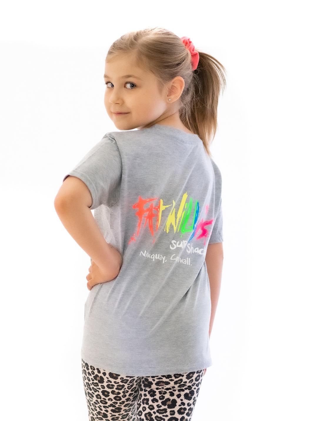 Fat Willy's Newquay Kids t-shirt in Grey