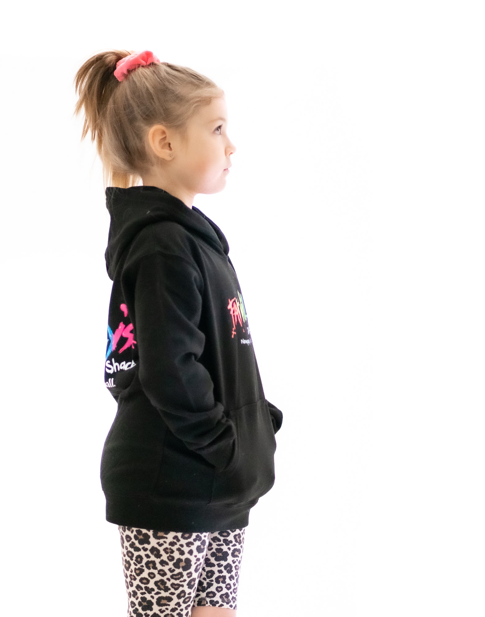 Fat Willy's Kids Hoodie Black