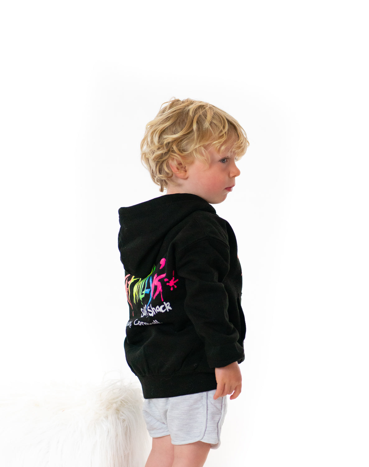Fat Willy's Kids Hoodie Black