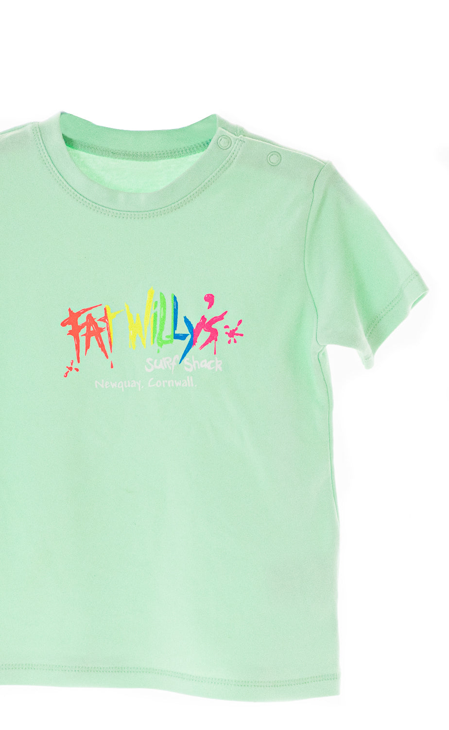 Fat Willy's Newquay toddler t-shirt in mint green