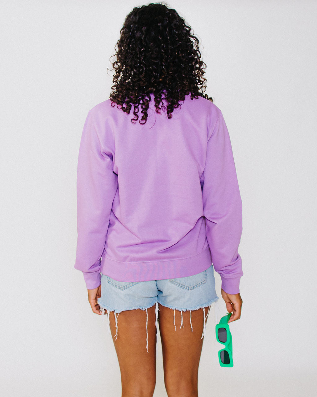 Fat Willy's Surf Shack Newquay Adult Sweatshirt Lavender