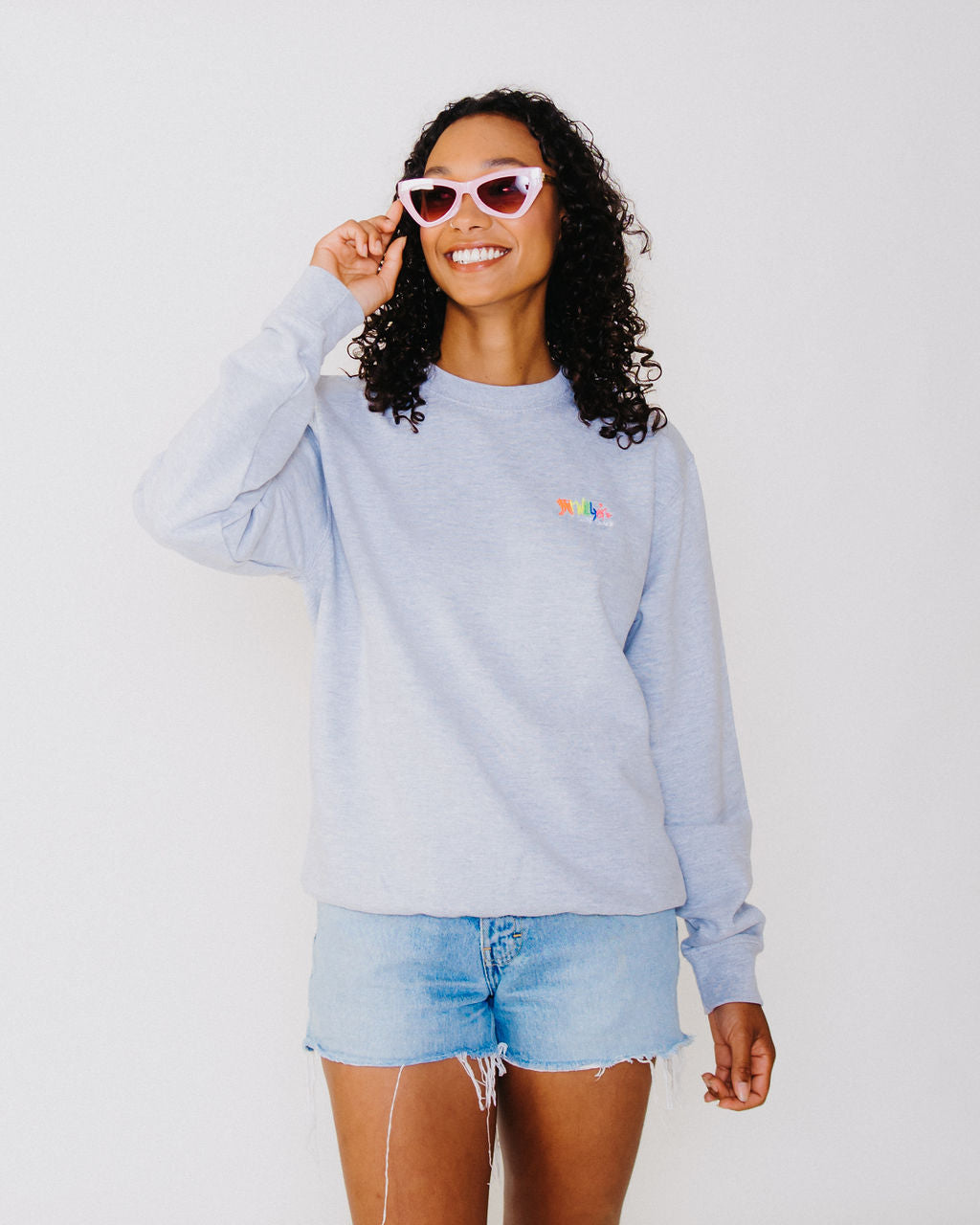 Fat Willy's Surf Shack Newquay Adult Sweatshirt Grey