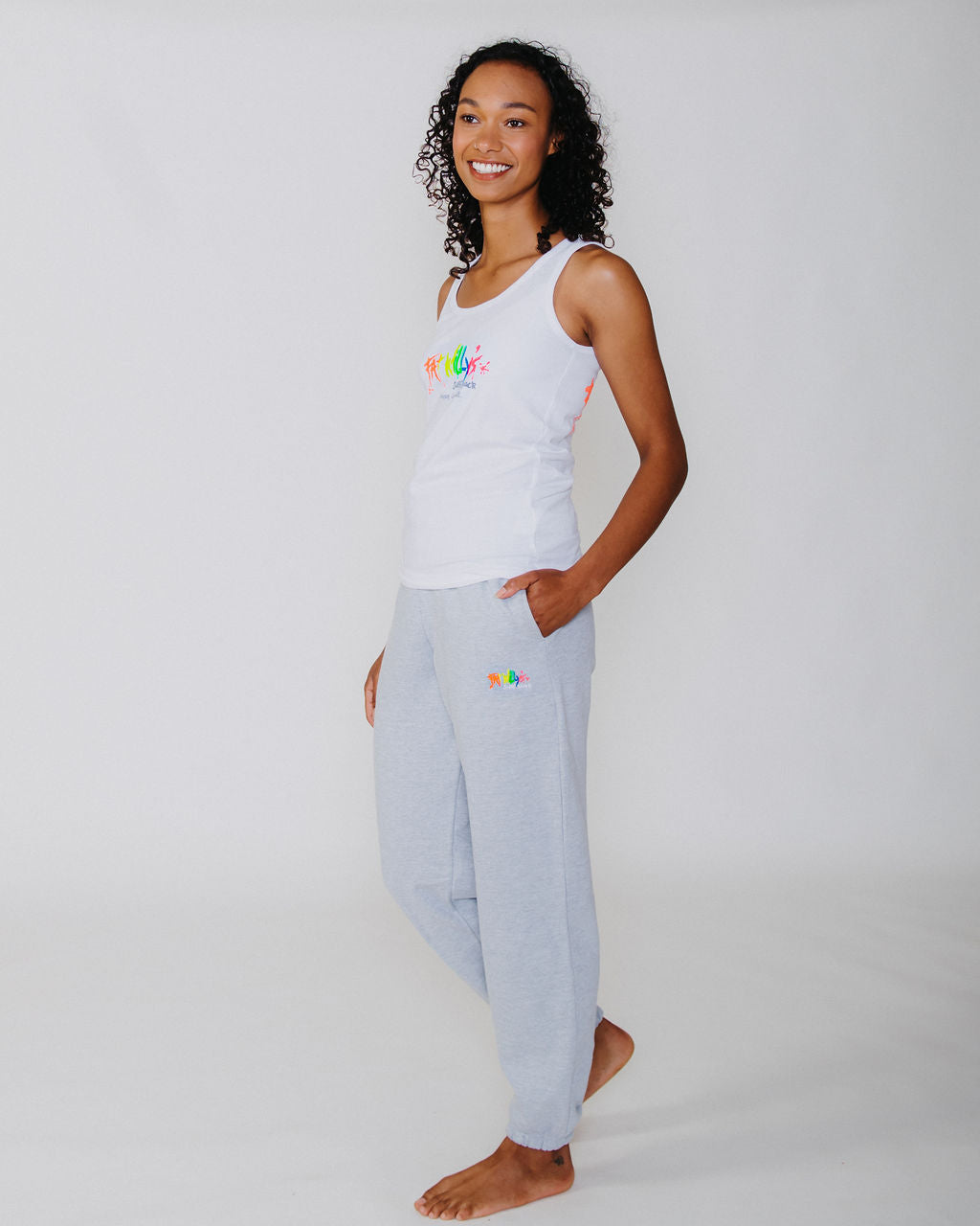 Fat Willy's Surf Shack Newquay Ladies Cut Vest White