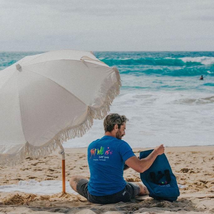Sapphire Blue T-Shirt | Fat Willy's Surf Shack Newquay Cornwall